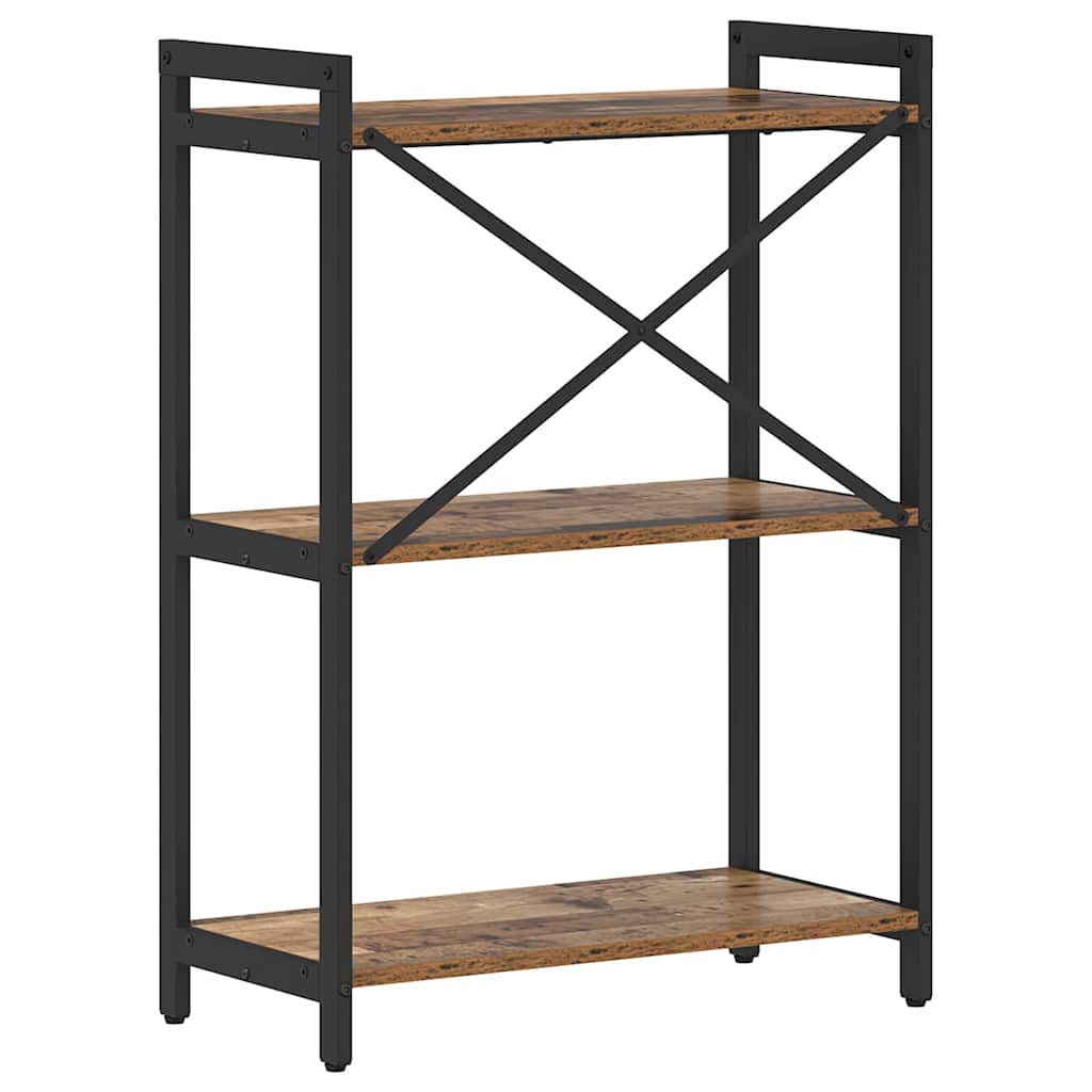 Ράφι Βιβλίων Παλαιό ξύλο 60 x 30 x 85 cm Επεξεργασμένο ξύλο - Pakobazaar