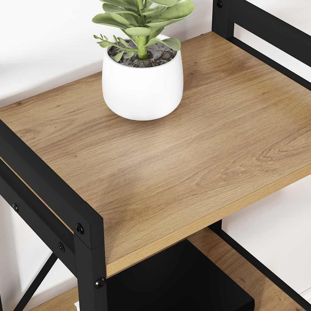 Ράφι Βιβλίων Artisan Oak 60 x 30 x 85 cm Επεξεργασμένο ξύλο - Pakobazaar