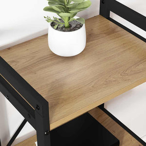 Ράφι Βιβλίων Artisan Oak 60 x 30 x 85 cm Επεξεργασμένο ξύλο - Pakobazaar