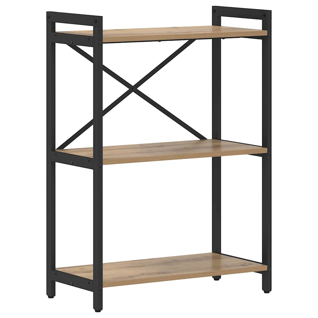 Ράφι Βιβλίων Artisan Oak 60 x 30 x 85 cm Επεξεργασμένο ξύλο - Pakobazaar