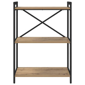 Ράφι Βιβλίων Artisan Oak 60 x 30 x 85 cm Επεξεργασμένο ξύλο - Pakobazaar