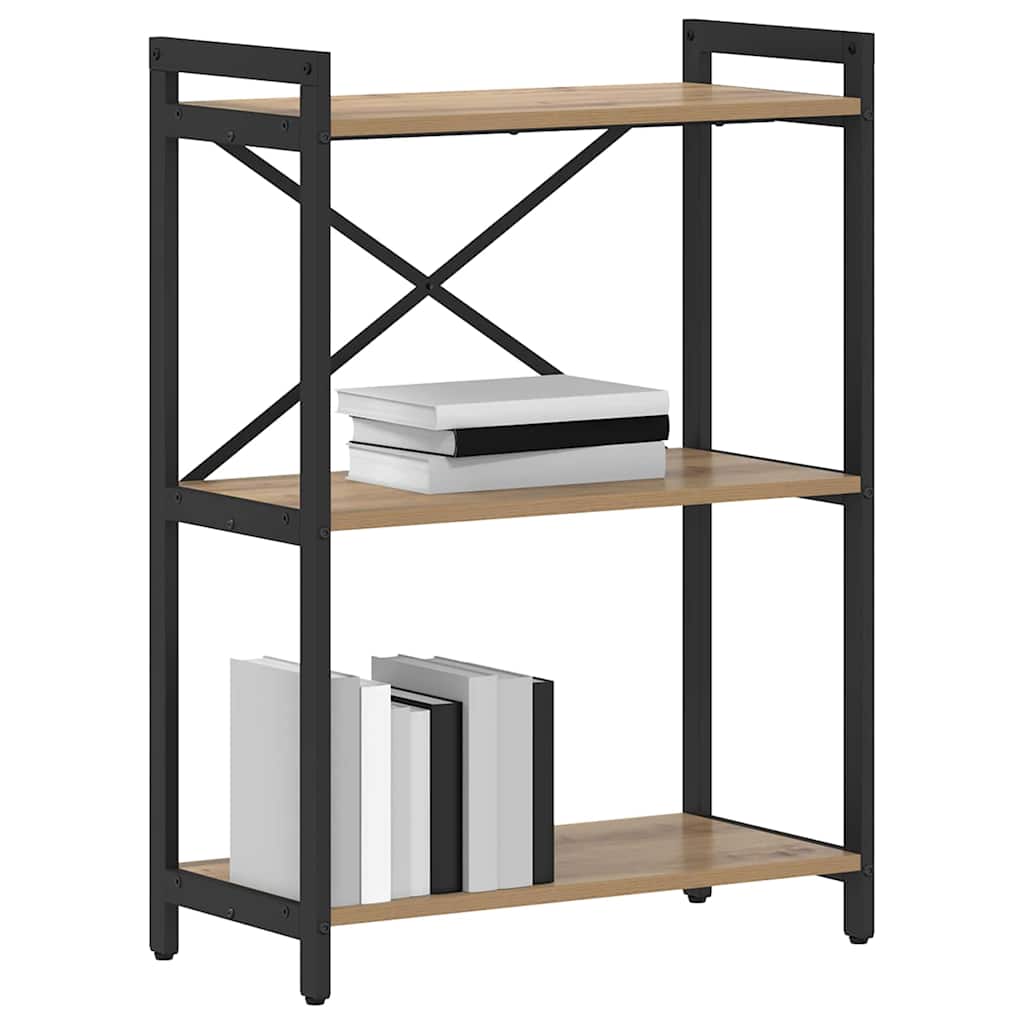 Ράφι Βιβλίων Artisan Oak 60 x 30 x 85 cm Επεξεργασμένο ξύλο - Pakobazaar