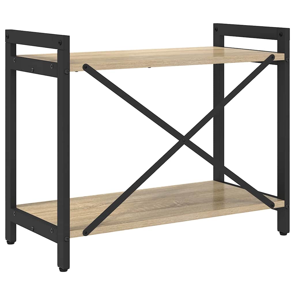 Ράφι Βιβλίων Δρύς Sonoma 60 x 30 x 50 εκ. Επεξεργασμένο ξύλο