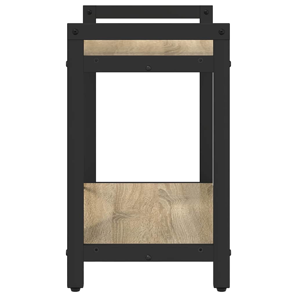 Ράφι Βιβλίων Δρύς Sonoma 60 x 30 x 50 εκ. Επεξεργασμένο ξύλο