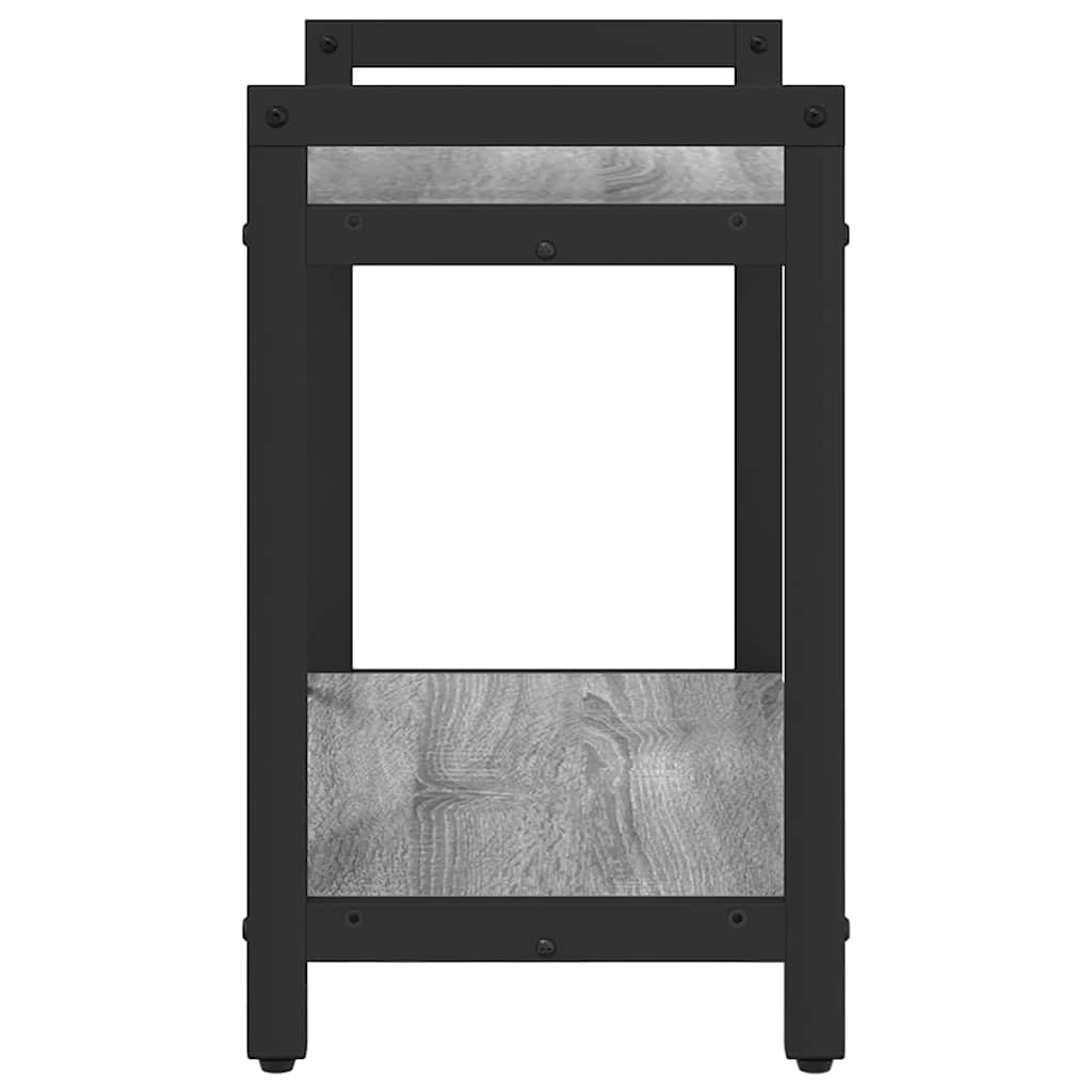 Ράφι Βιβλίων Γκρι sonoma 60 x 30 x 50 εκ. Επεξεργασμένο ξύλο