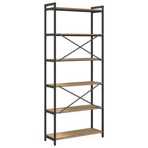 Ράφι Βιβλίων Artisan Oak 40 x 30 x 85 εκ Επεξεργασμένο ξύλο - Pakobazaar