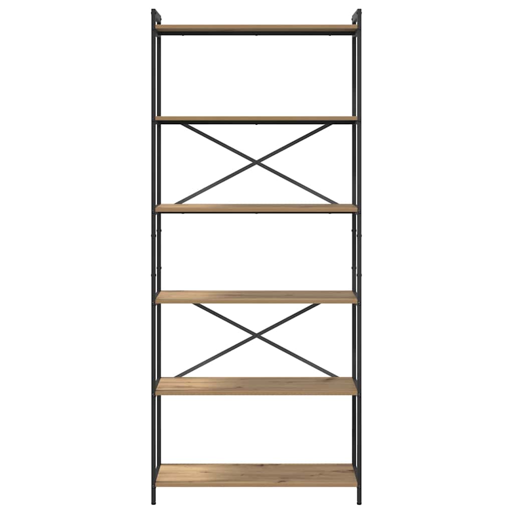 Ράφι Βιβλίων Artisan Oak 40 x 30 x 85 εκ Επεξεργασμένο ξύλο - Pakobazaar