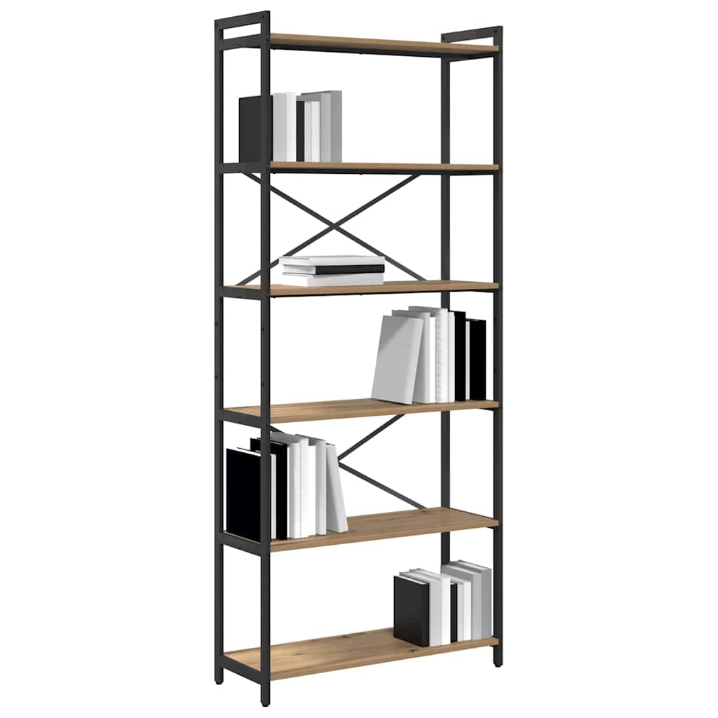 Ράφι Βιβλίων Artisan Oak 40 x 30 x 85 εκ Επεξεργασμένο ξύλο - Pakobazaar