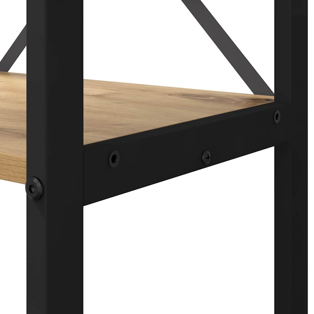 Ράφι Βιβλίων Artisan Oak 80 x 30 x 155 εκ Επεξεργασμένο ξύλο - Pakobazaar