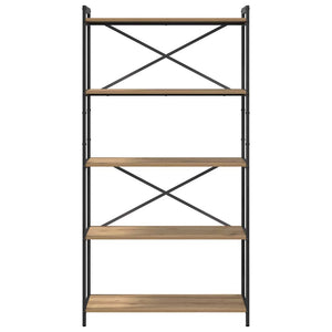 Ράφι Βιβλίων Artisan Oak 80 x 30 x 155 εκ Επεξεργασμένο ξύλο - Pakobazaar
