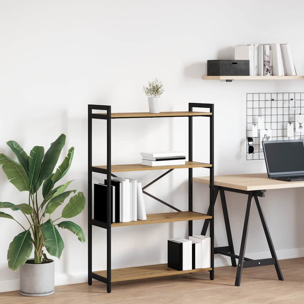 Ράφι Βιβλίων Artisan Oak 80 x 30 x 120 εκ Επεξεργασμένο ξύλο - Pakobazaar