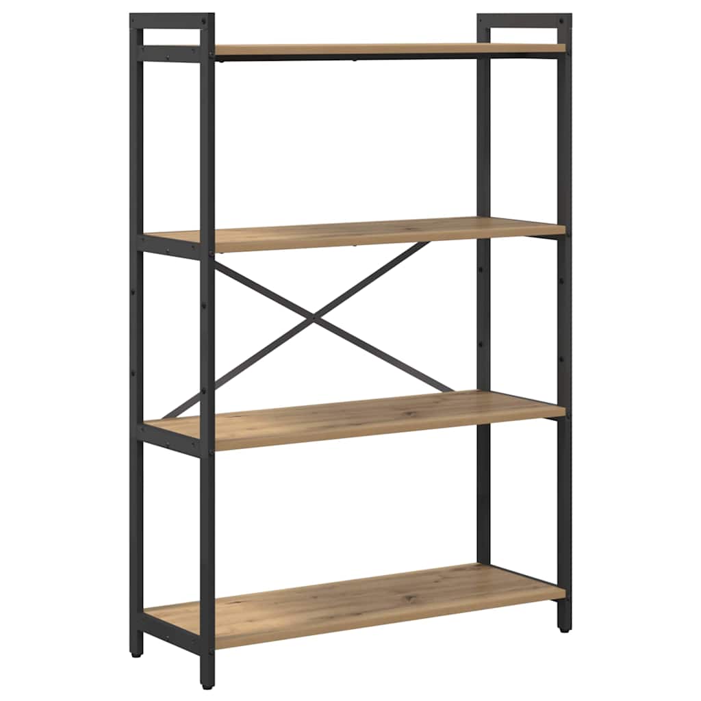 Ράφι Βιβλίων Artisan Oak 80 x 30 x 120 εκ Επεξεργασμένο ξύλο - Pakobazaar