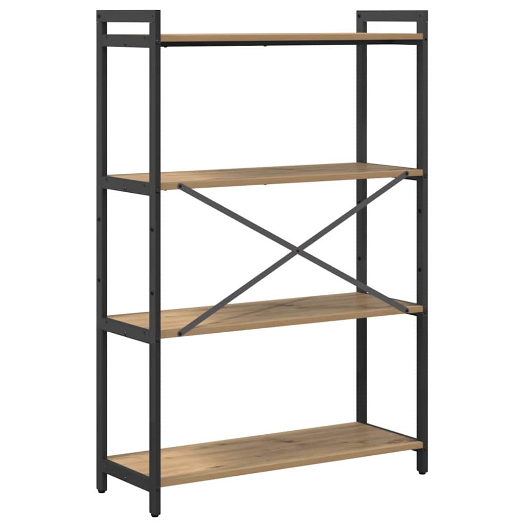 Ράφι Βιβλίων Artisan Oak 80 x 30 x 120 εκ Επεξεργασμένο ξύλο - Pakobazaar