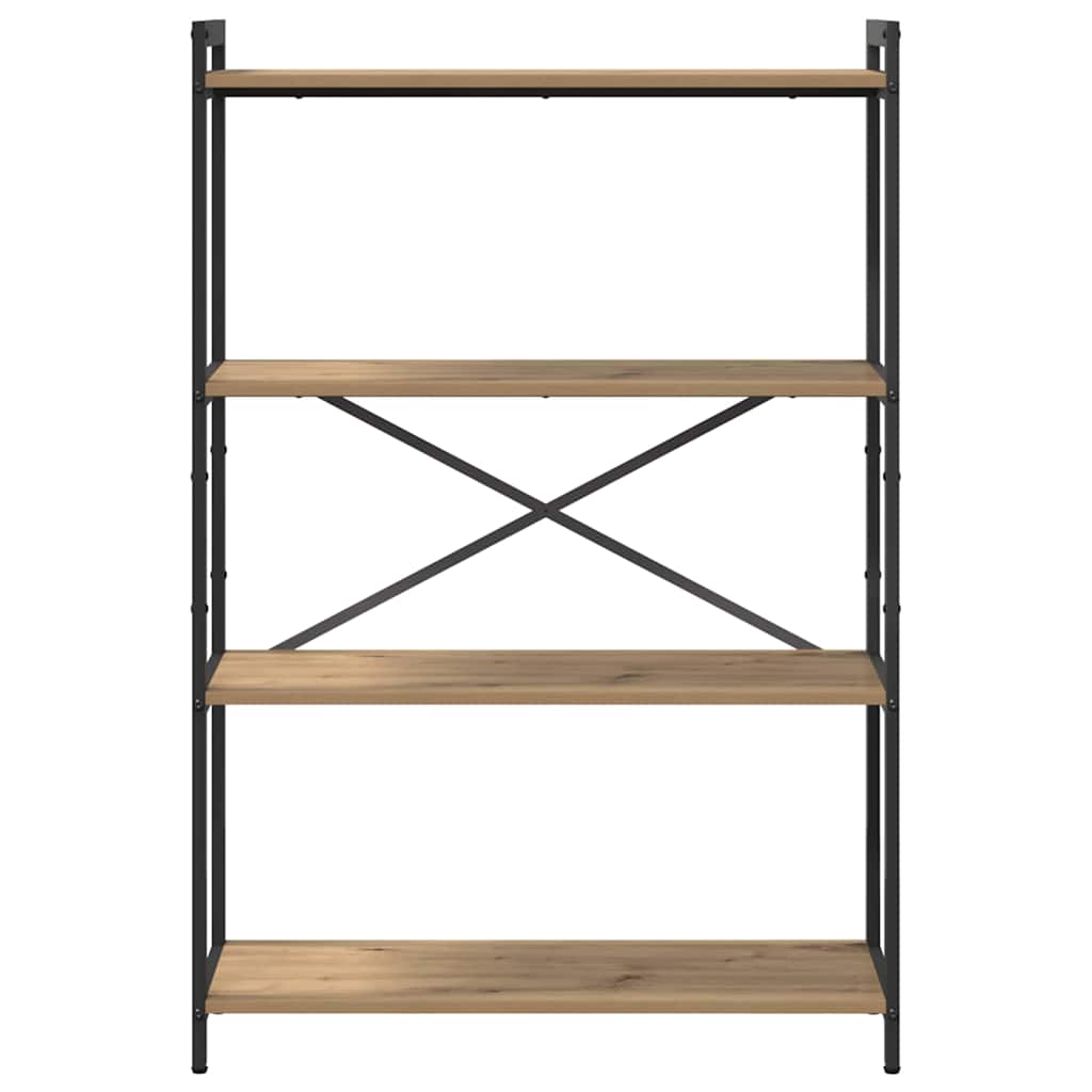 Ράφι Βιβλίων Artisan Oak 80 x 30 x 120 εκ Επεξεργασμένο ξύλο - Pakobazaar