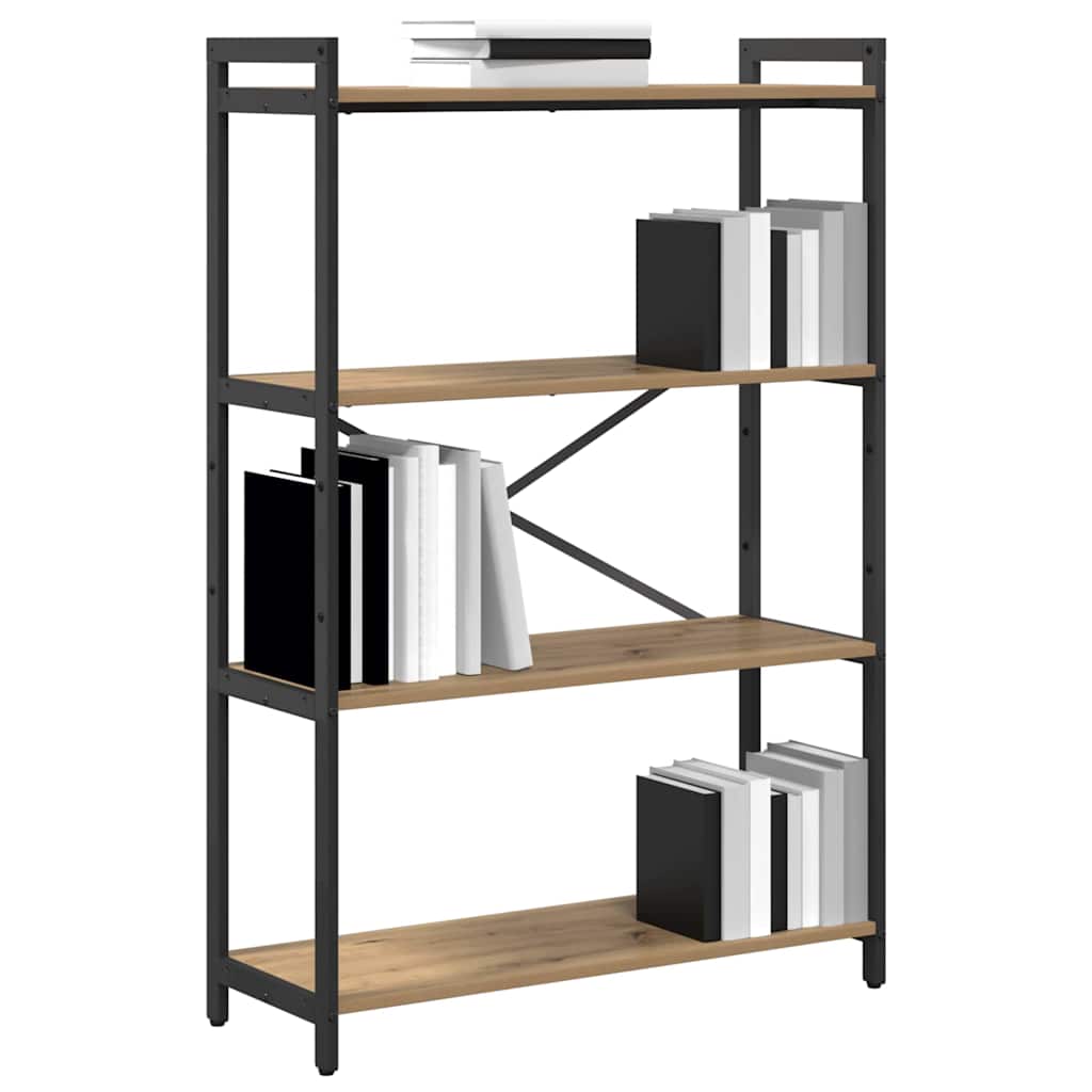 Ράφι Βιβλίων Artisan Oak 80 x 30 x 120 εκ Επεξεργασμένο ξύλο - Pakobazaar