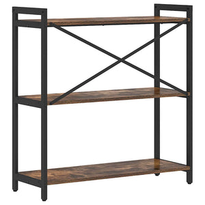 Ράφι Βιβλίων 80 x 30 x 85 cm Επεξεργασμένο Ξύλο Καπνιστό Δρύς