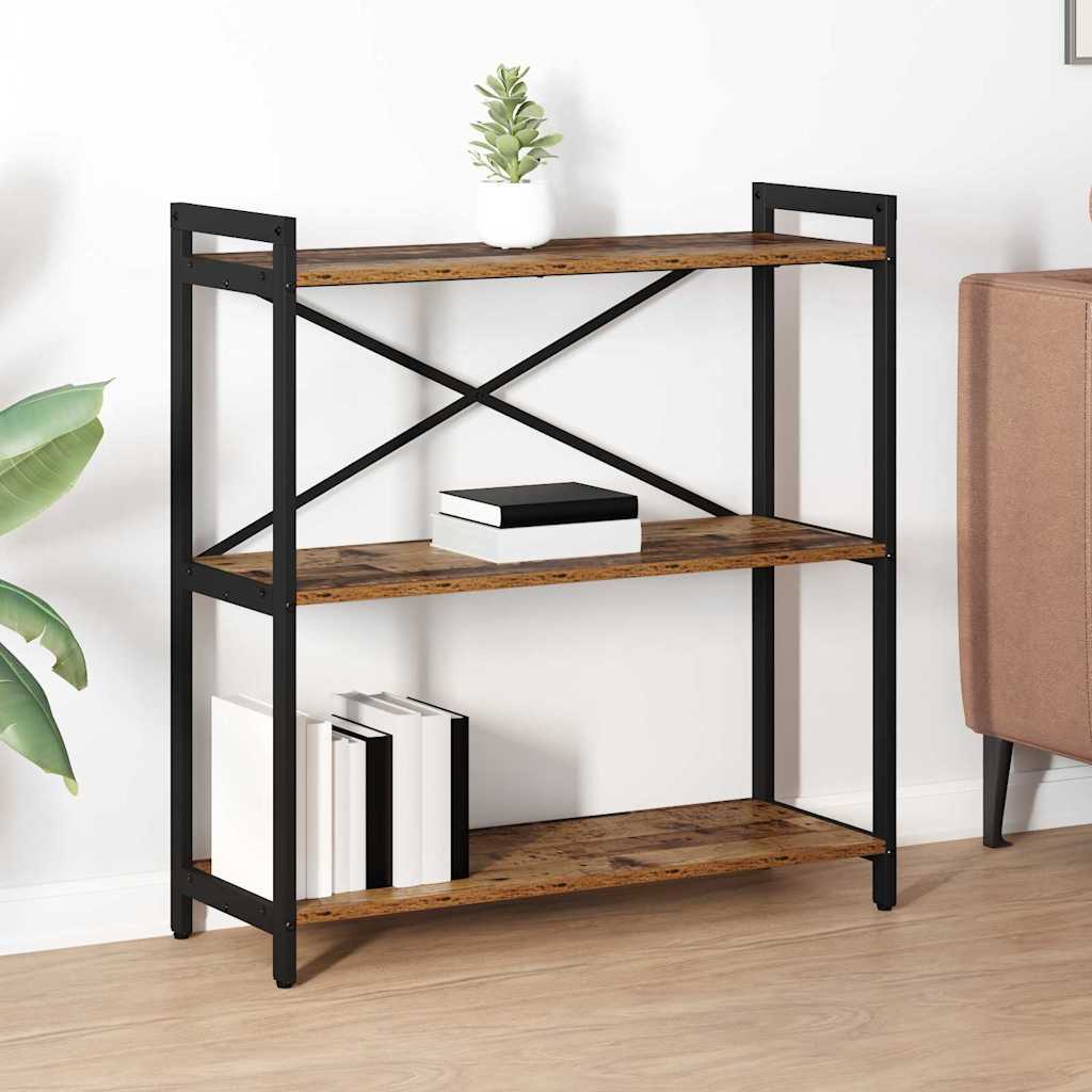 Ράφι Βιβλίων Παλαιό ξύλο 80 x 30 x 85 cm Επεξεργασμένο ξύλο - Pakobazaar