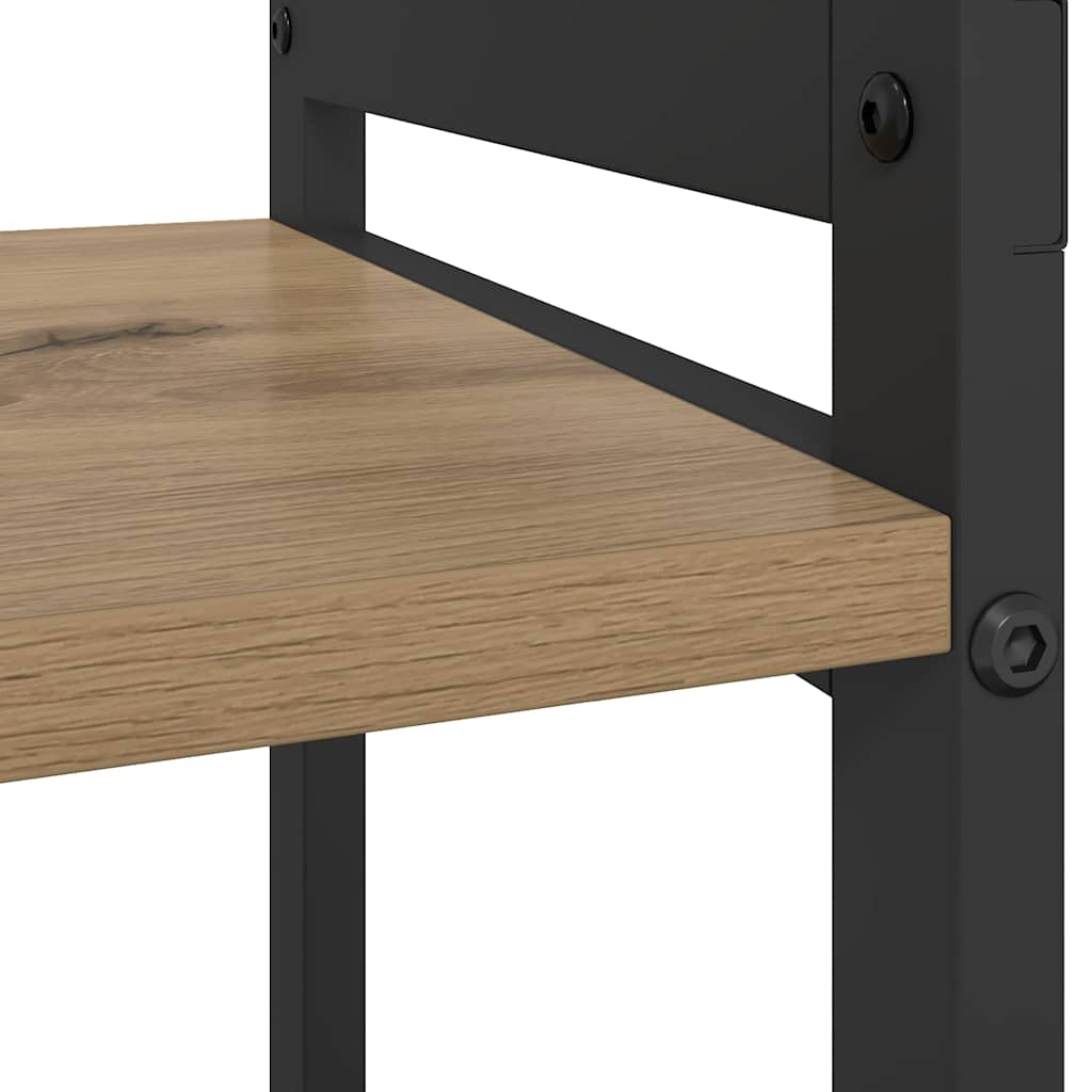 Ράφι Βιβλίων 80 x 30 x 85 cm Επεξεργασμένο Ξύλο Artisan Oak