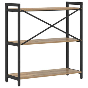 Ράφι Βιβλίων 80 x 30 x 85 cm Επεξεργασμένο Ξύλο Artisan Oak