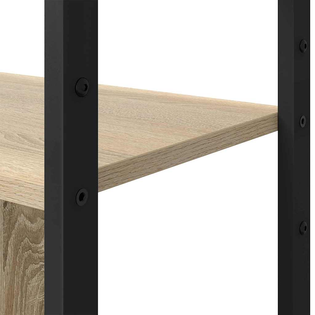 Ράφι Βιβλίων Δρύς Sonoma 80 x 30 x 155,5 εκ Επεξεργασμένο ξύλο - Pakobazaar
