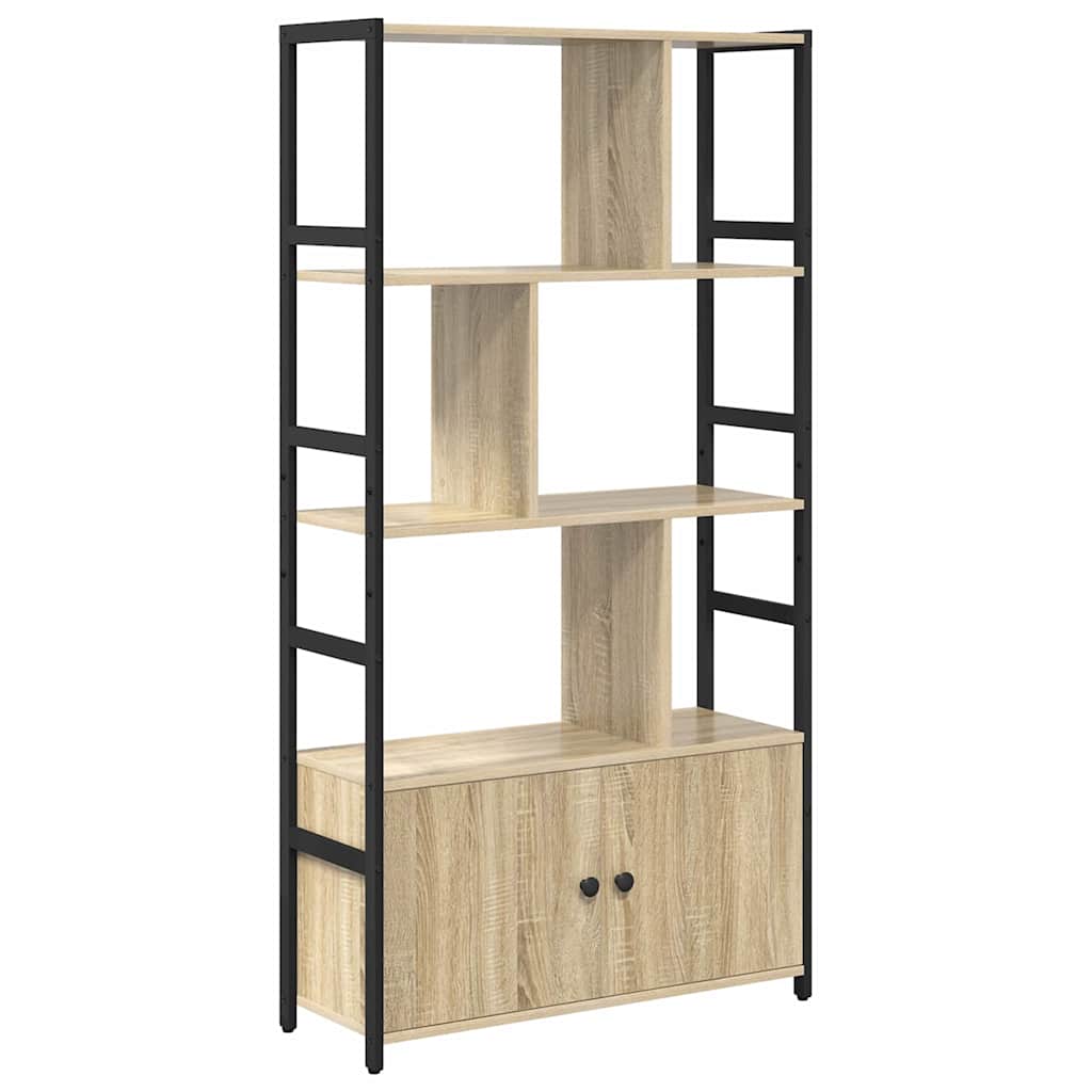 Ράφι Βιβλίων Δρύς Sonoma 80 x 30 x 155,5 εκ Επεξεργασμένο ξύλο - Pakobazaar