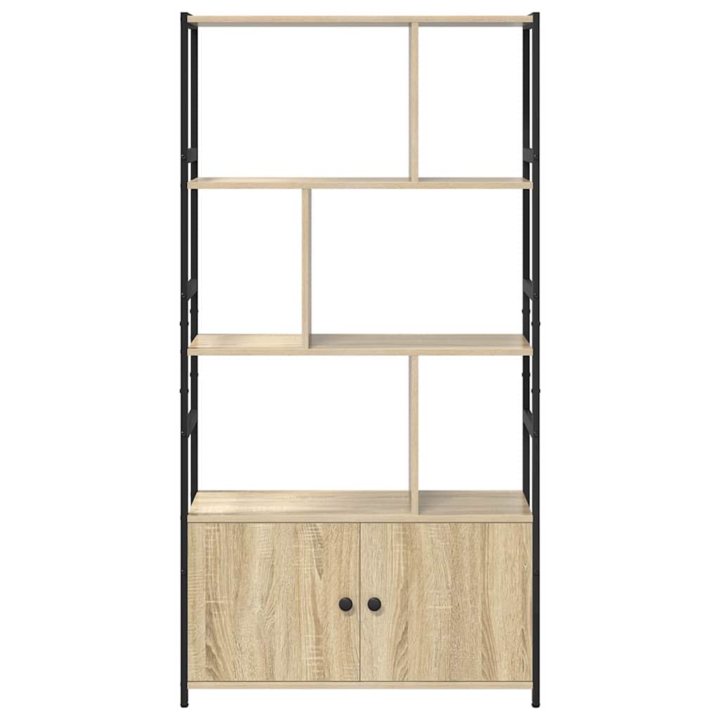 Ράφι Βιβλίων Δρύς Sonoma 80 x 30 x 155,5 εκ Επεξεργασμένο ξύλο - Pakobazaar