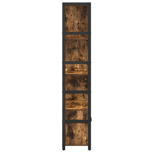 Ράφι Βιβλίων Καπνιστό Δρύς 80 x 30 x 155,5 εκ - Pakobazaar