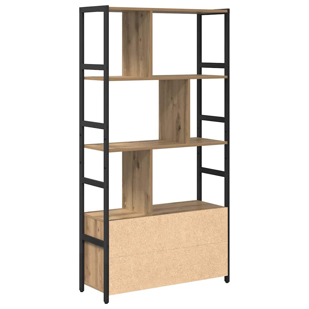 Ράφι Βιβλίων Artisan Oak 80 x 30 x 155,5 εκ Επεξεργασμένο ξύλο - Pakobazaar