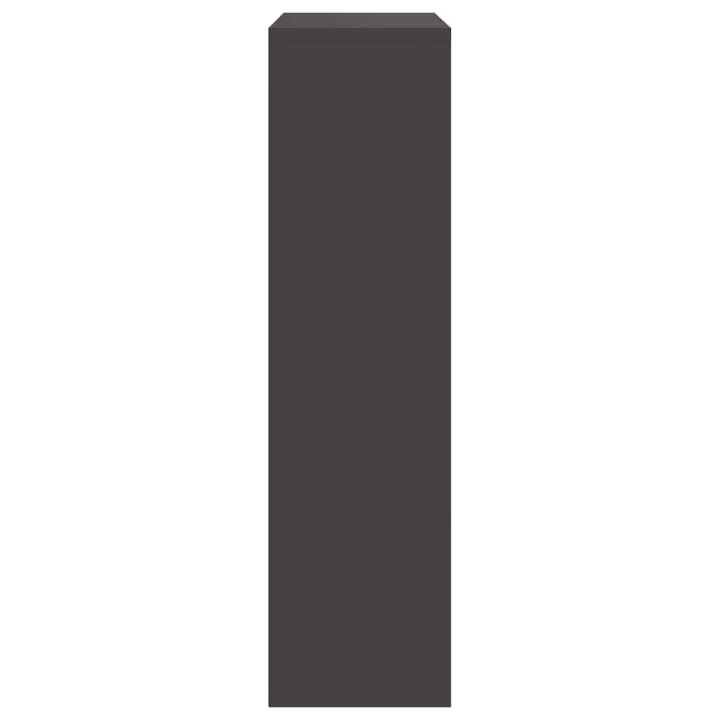 Θυρίδα Πακέτων με αποθήκευση Μαύρο 44 x 22 x 82 εκ. Ατσάλι - Pakobazaar