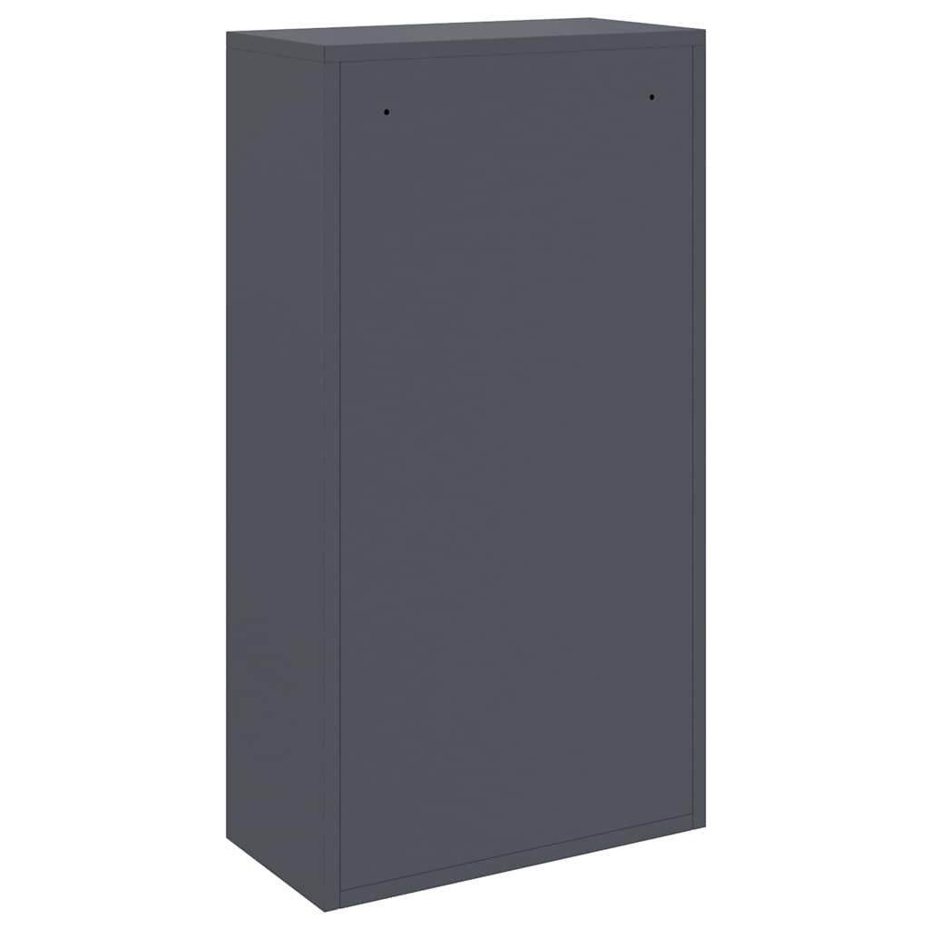 Θυρίδα Πακέτων με αποθήκευση Ανθρακί 44 x 22 x 82 εκ. Ατσάλι - Pakobazaar