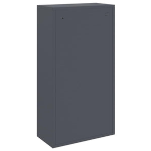 Θυρίδα Πακέτων με αποθήκευση Ανθρακί 44 x 22 x 82 εκ. Ατσάλι - Pakobazaar