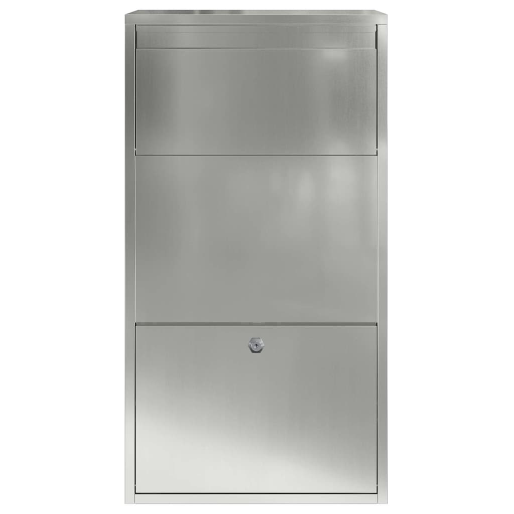 Θυρίδα Πακέτων Ασημί 44 x 22 x 82 εκ. Επικαλυμμένος Χάλυβας - Pakobazaar