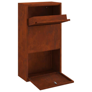 Θυρίδα Πακέτων με αποθήκευση με πόρτα Σκ rusty 44 x 22 x 82 εκ. - Pakobazaar