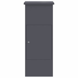 Θυρίδα Πακέτων με πόρτα Ανθρακί 44,5 x 29 x 110,5 εκ Ατσάλι