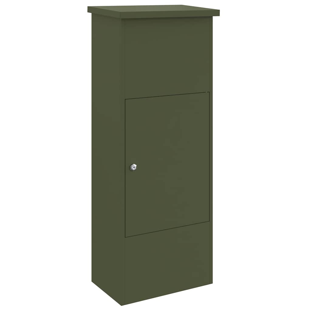 Θυρίδα Πακέτων με αποθήκευση Λαδί 44,5 x 29 x 110,5 εκ Ατσάλι - Pakobazaar