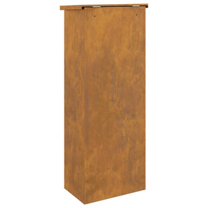 Θυρίδα Πακέτων με αποθήκευση Σκ rusty 44,5 x 29 x 110,5 εκ