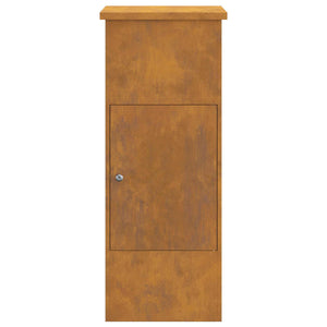 Θυρίδα Πακέτων με αποθήκευση Σκ rusty 44,5 x 29 x 110,5 εκ