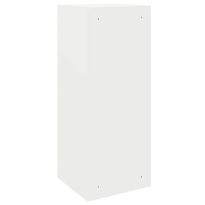 Θυρίδα Πακέτων με αποθήκευση Λευκό 41 x 38 x 103 εκ Ατσάλι - Pakobazaar