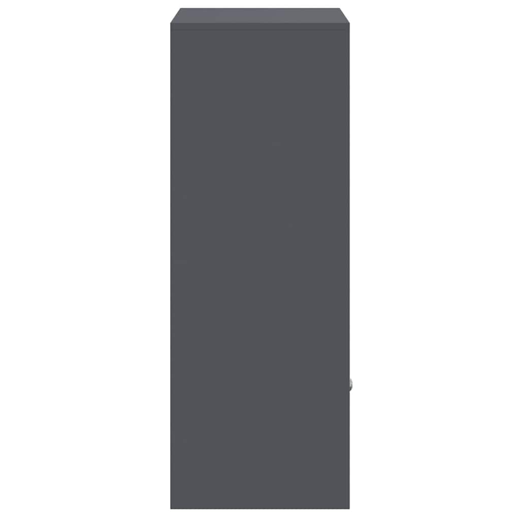 Θυρίδα Πακέτων με αποθήκευση Ανθρακί 41 x 38 x 103 εκ Ατσάλι - Pakobazaar