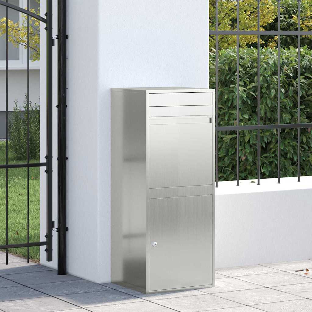 Θυρίδα Πακέτων Μαύρο 41 x 38 x 103 εκ Επικαλυμμένος Χάλυβας - Pakobazaar