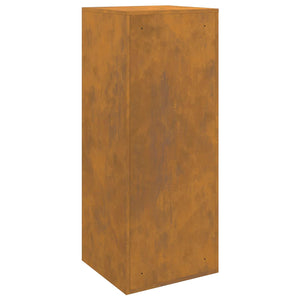 Θυρίδα Πακέτων με αποθήκευση με πόρτα Σκ rusty 41 x 38 x 103 εκ - Pakobazaar