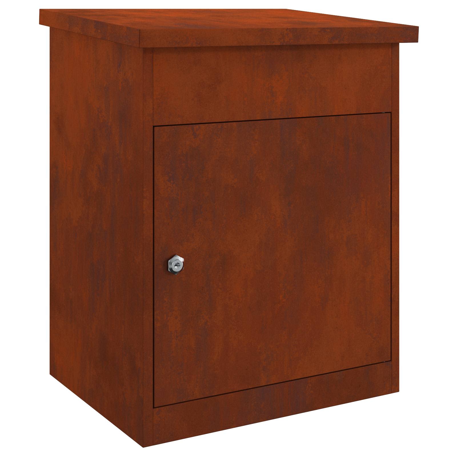 Θυρίδα Πακέτων με αποθήκευση Σκ rusty 47,5 x 38 x 59 εκ. - Pakobazaar