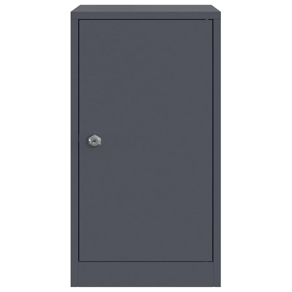 γραμματοκιβώτιο με αποθήκευση Ανθρακί 30 x 20 x 55 εκ. Ατσάλι - Pakobazaar