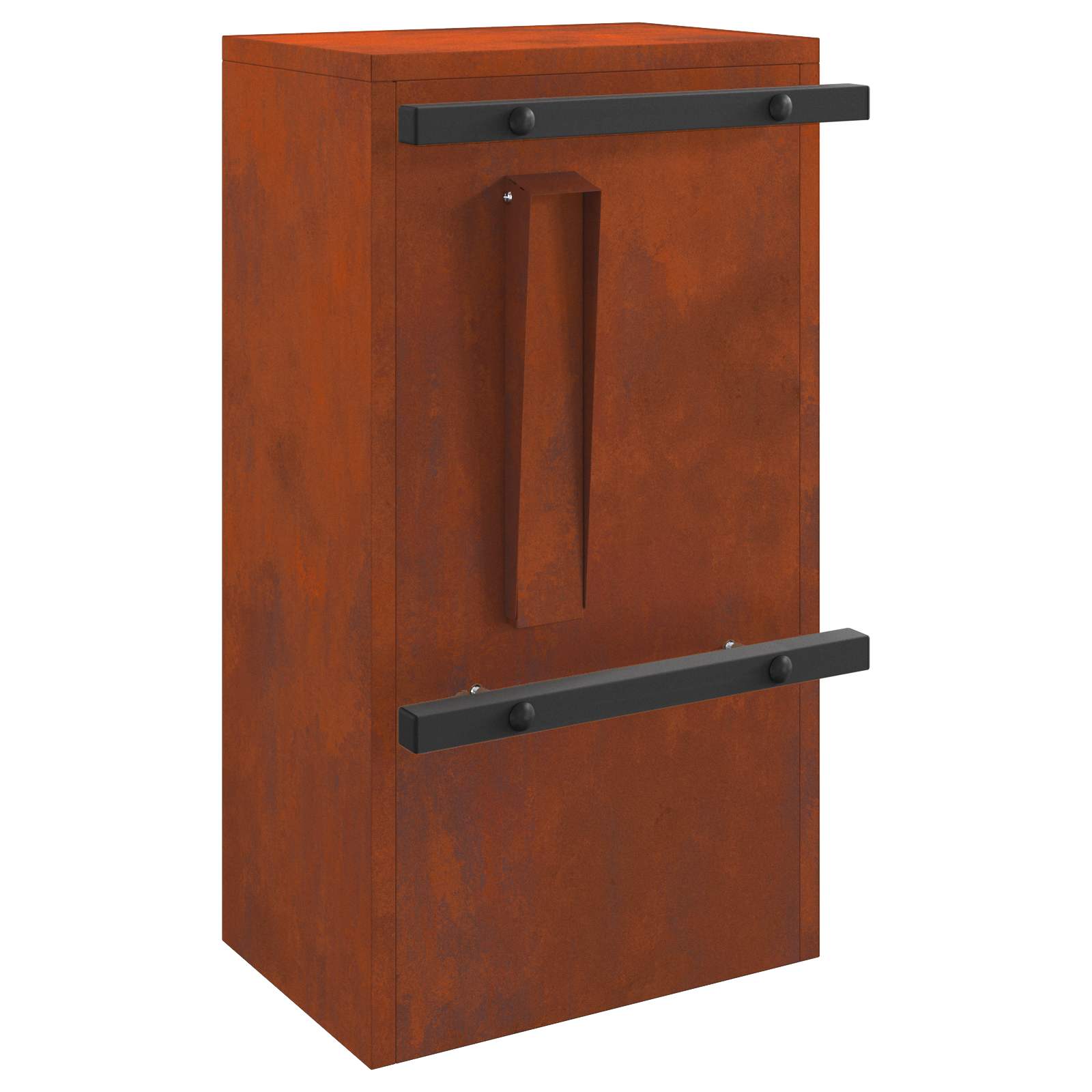 γραμματοκιβώτιο με αποθήκευση Σκ rusty 30 x 20 x 55 εκ. - Pakobazaar