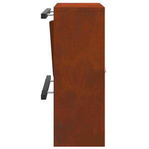 γραμματοκιβώτιο με αποθήκευση Σκ rusty 30 x 20 x 55 εκ. - Pakobazaar