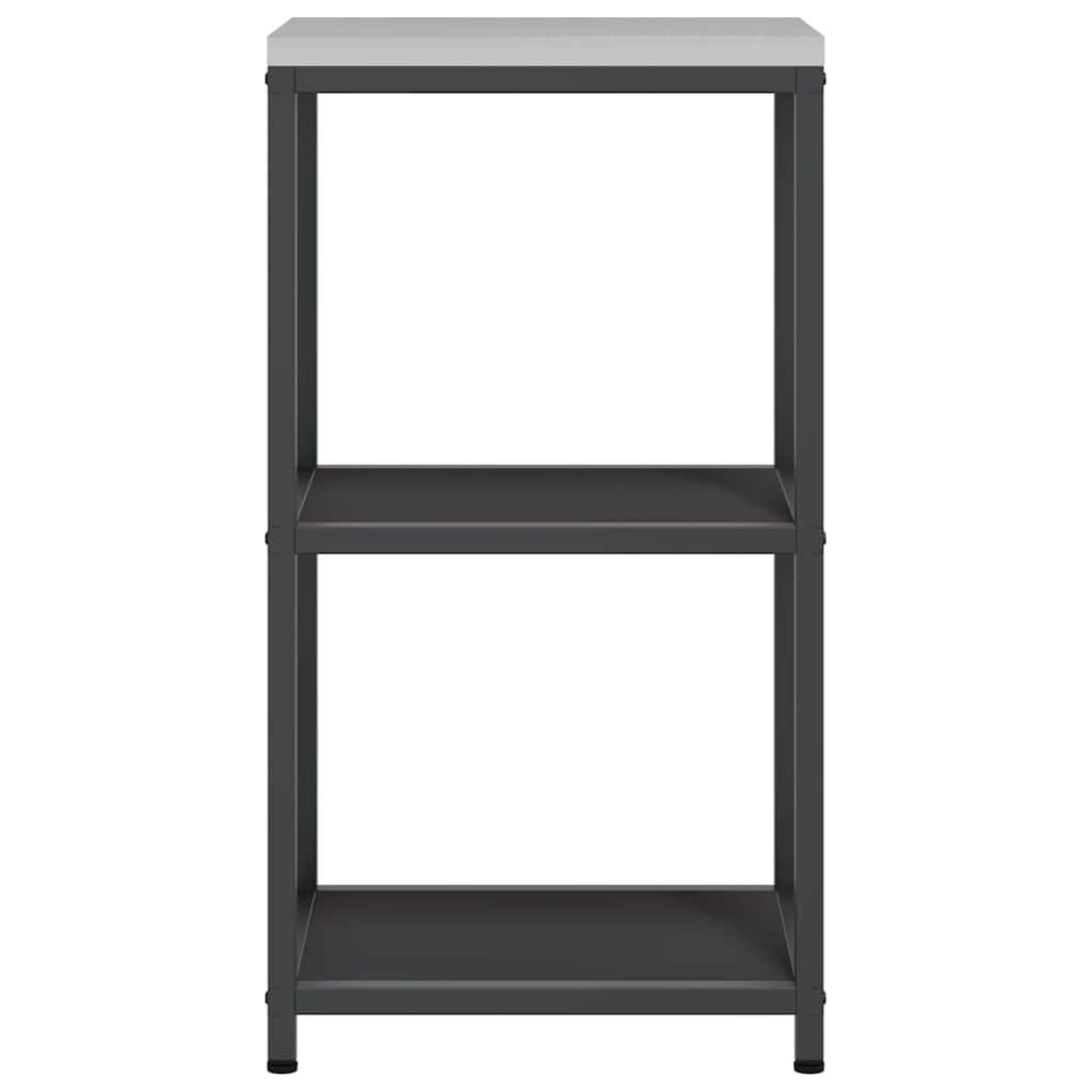 Αποθηκευτικός Χώρος Κουζίνας HATTEM Μαύρο 40 x 50 x 92 εκ