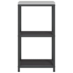 Ράφι Κουζίνας HATTEM Μαύρο 40 x 50 x 92 εκ Ατσάλι