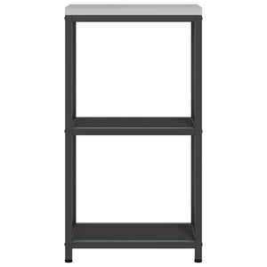 Ράφι Κουζίνας HATTEM Μαύρο 30 x 50 x 92 εκ Ατσάλι