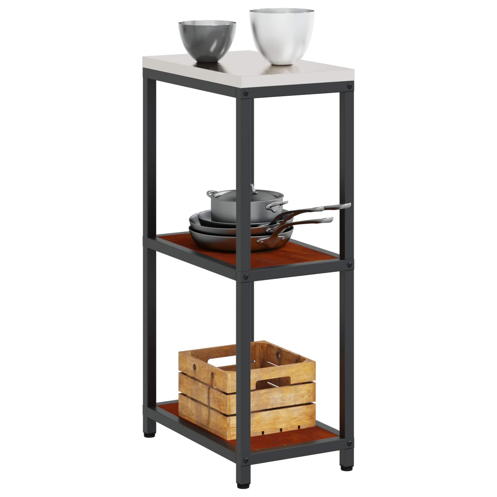 Αποθηκευτικός Χώρος Κουζίνας HATTEM Σκ rusty 30 x 50 x 92 εκ