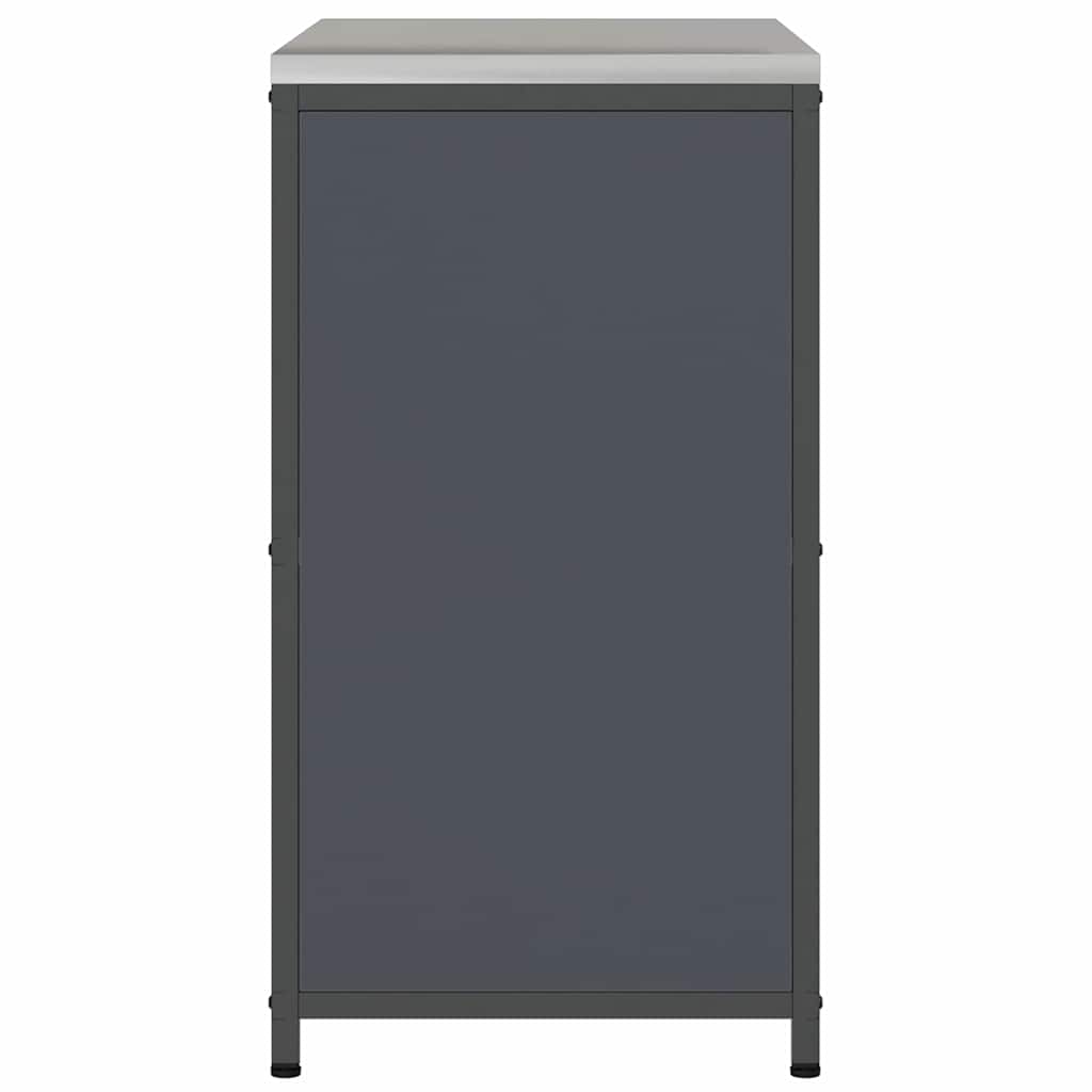 Αποθηκευτικός Χώρος Κουζίνας HATTEM Ανθρακί 90 x 50 x 92 εκ